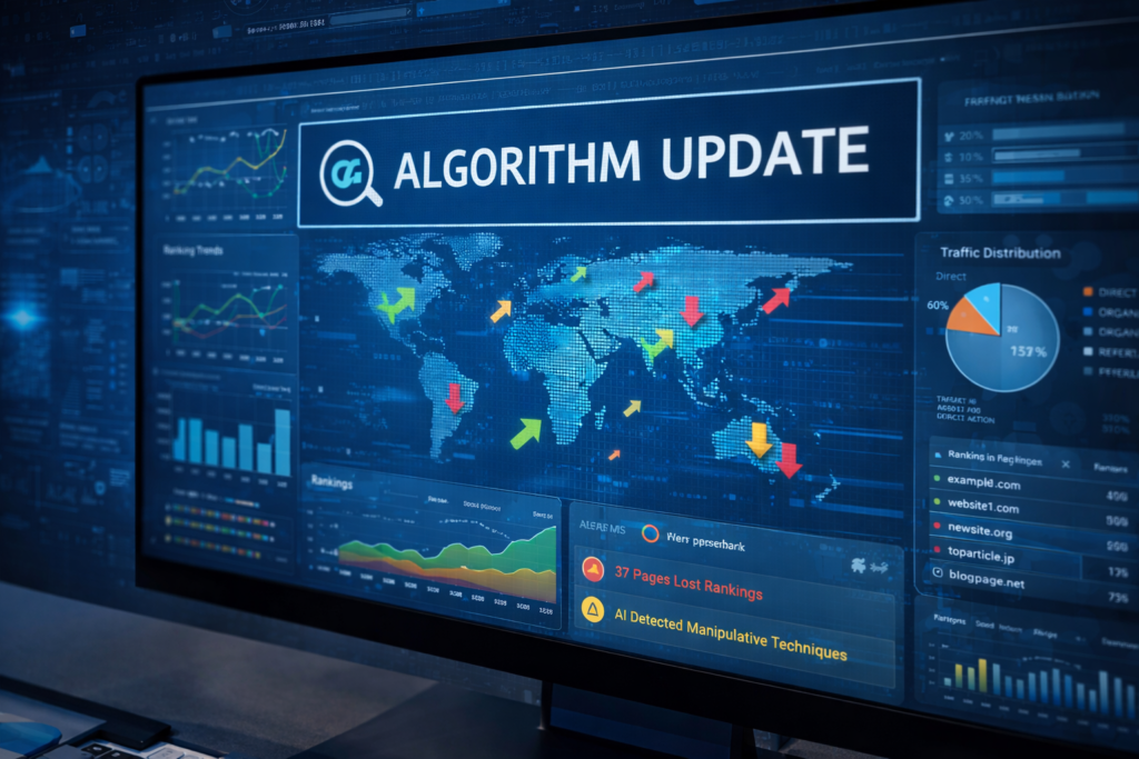 Algorithm-update-dashboard-overview-1024x683 Recent Rules and Algorithms of Link Building in Google.